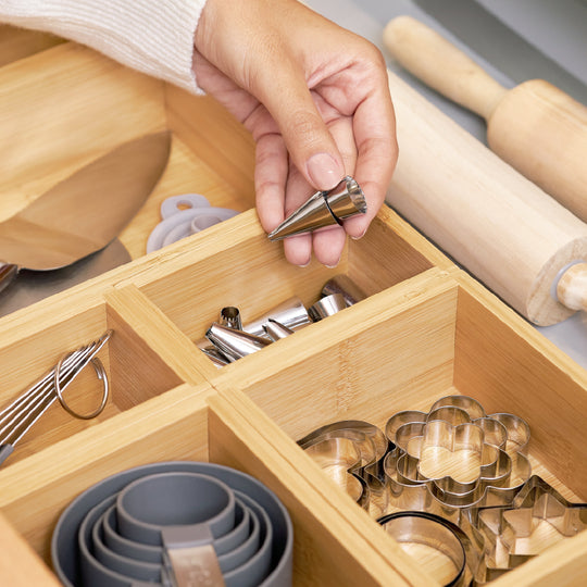 Bamboo Drawer Organizer