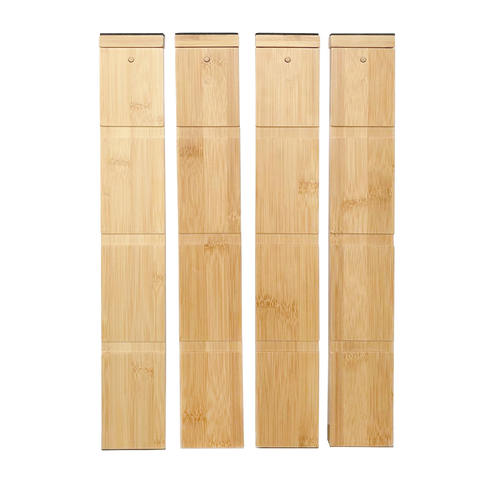 Bamboo Divider Drawer Wood Separators Organizers