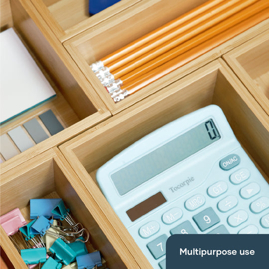 Bamboo Drawer Organizer